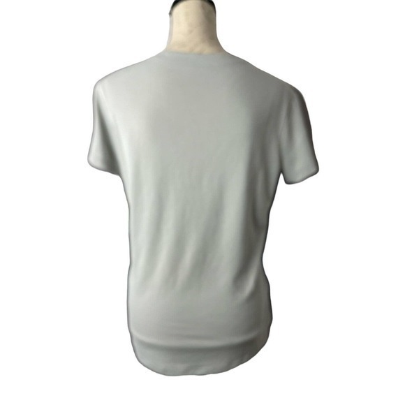 NWT MLB Chicago‎ Cubs Nike Dri-FIT Stack Logo T-shirt Women's Small Blue/Tan - Picture 4 of 6